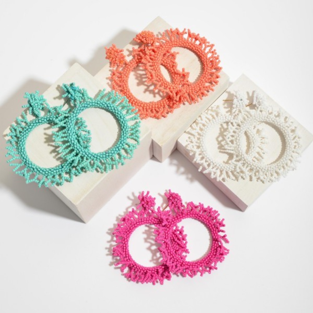 Colorful Hoop Earrings